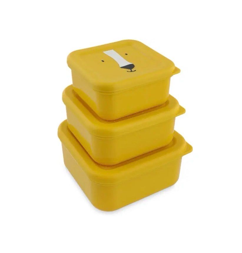 trixie Silikon Snackbox 3er Set „Löwe“