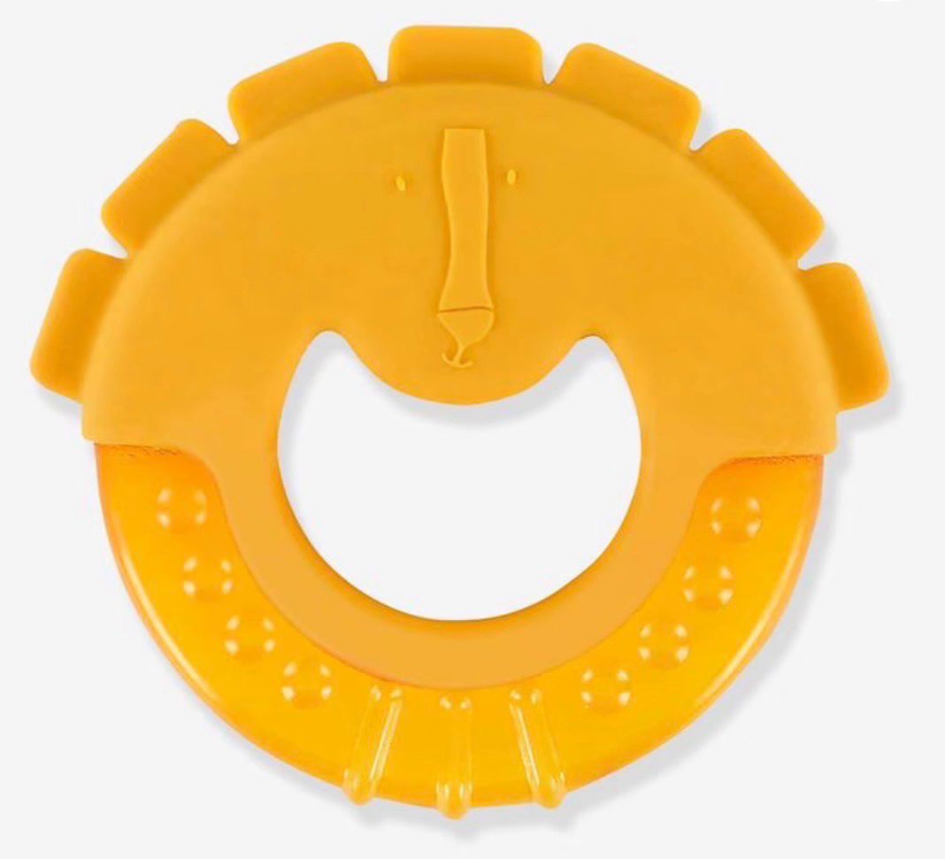 Kühlender Beissring Baby TRIXIE - gelb