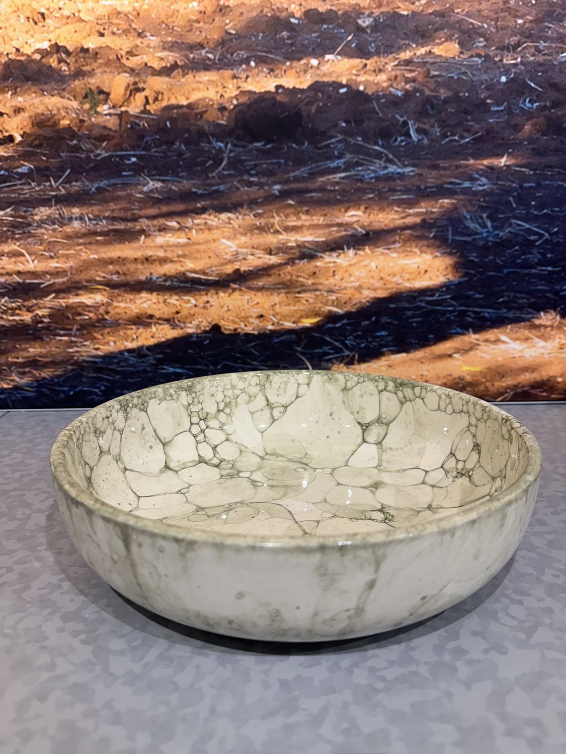 Espuma schaal 27cm groen