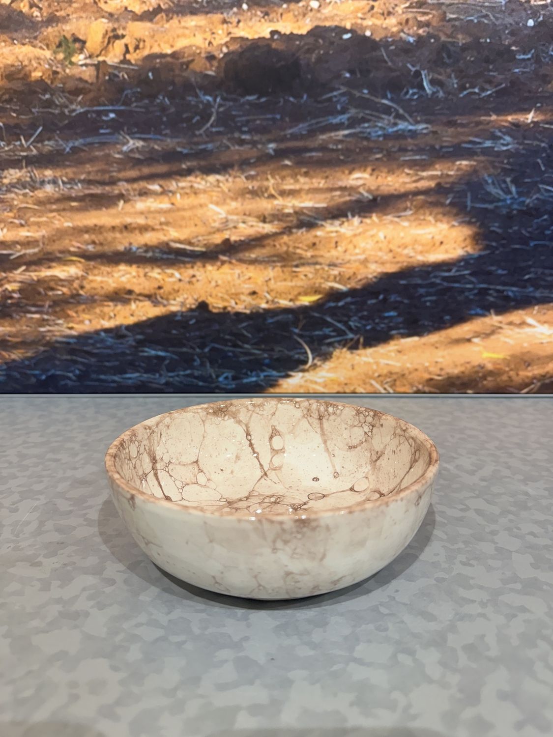 Espuma schaal 15cm terra