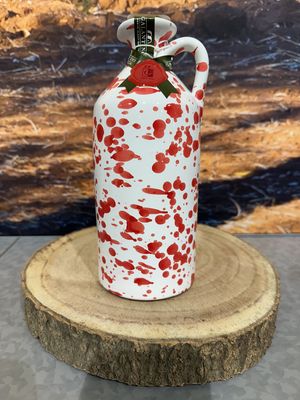 Kruik rood met EV Olijfolie 500ml