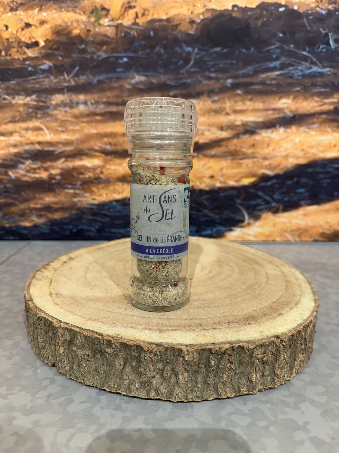 Moulin sel fine de Guérande à la créole 80g