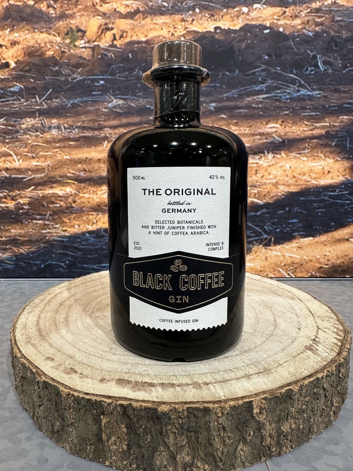 Black Coffee Gin 500ml 42% Black Coffee Gin 500ml 42%