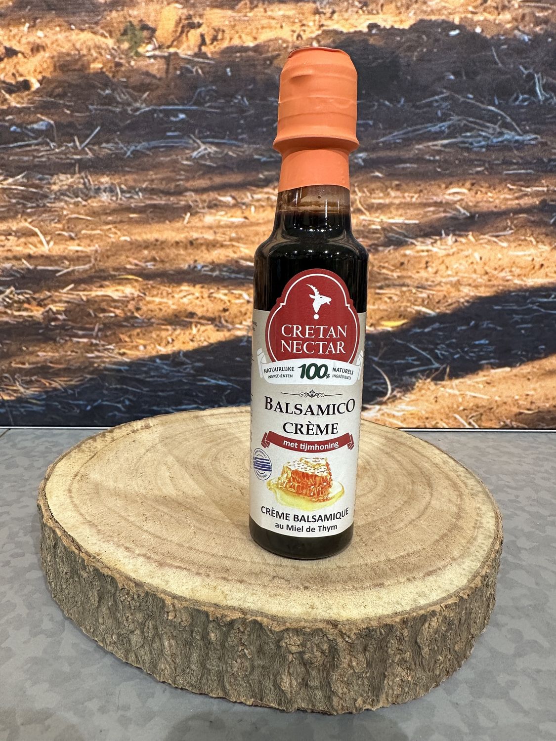 Nectar balsamico crème met tijmhoning 200ml Nectar balsamico crème met tijmhoning 200ml