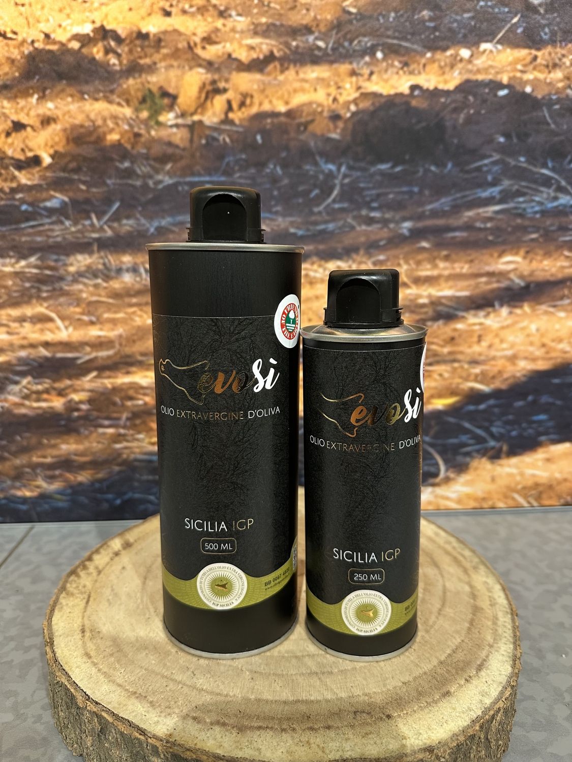 Evosi olio EVO IGP Sicilia blik 250ml
