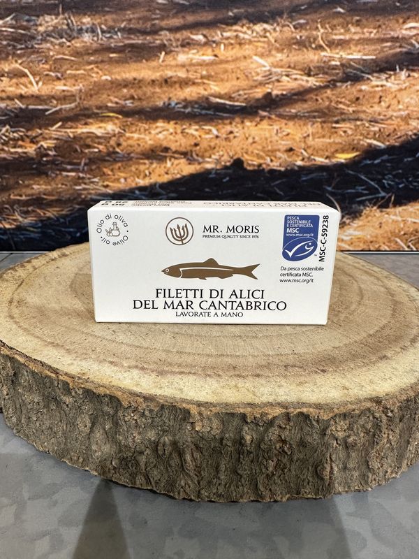 Filetti di Alici del Mar Cantabrico Kosher 50g Filetti di Alici del Mar Cantabrico Kosher 50g