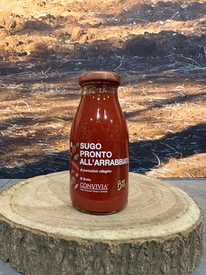Sugo pronto di pomodoro ciliegino all'Arrabiata BIO 250g