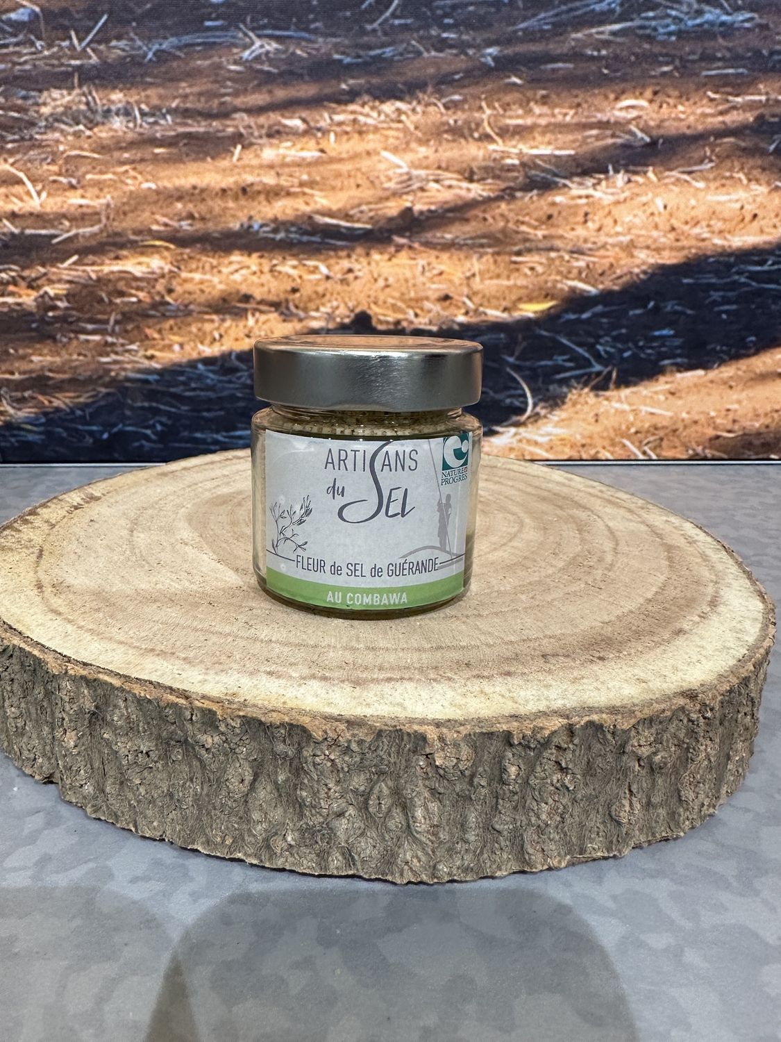 Fleur de Sel de Guérande au combawa 85g