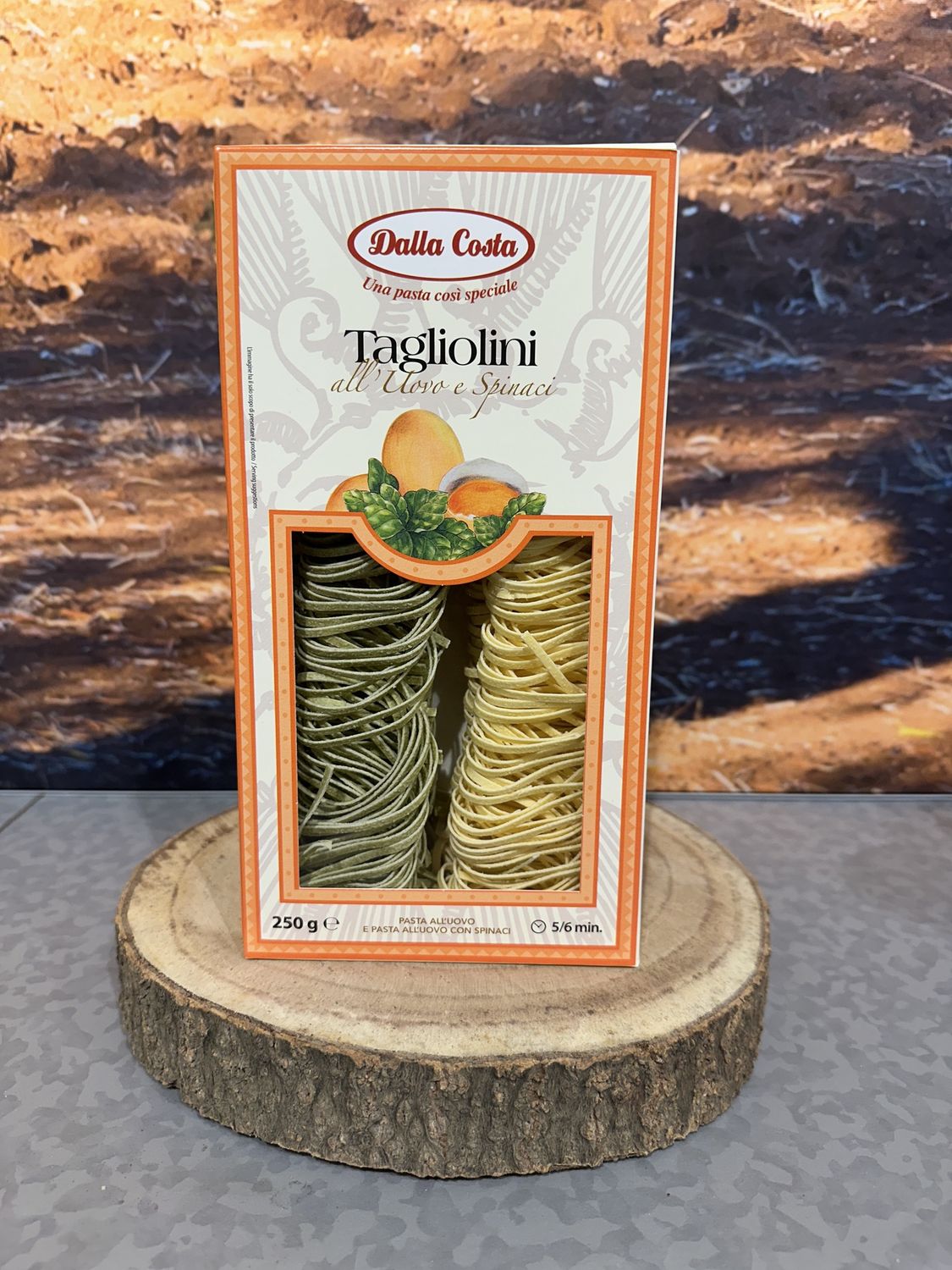 Tagliolini all'Uovo e Spinaci 250g