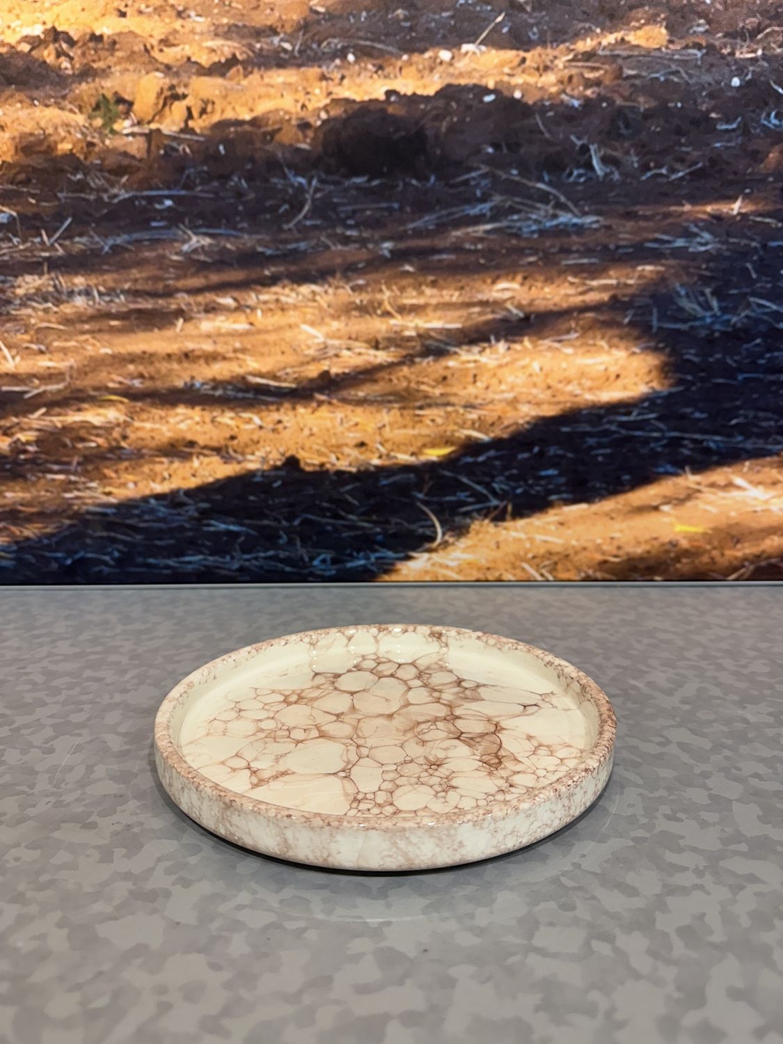 Espuma bord 18cm terra