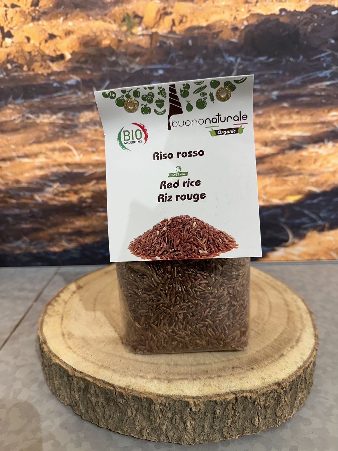 Riso Rosso Biologico 500g