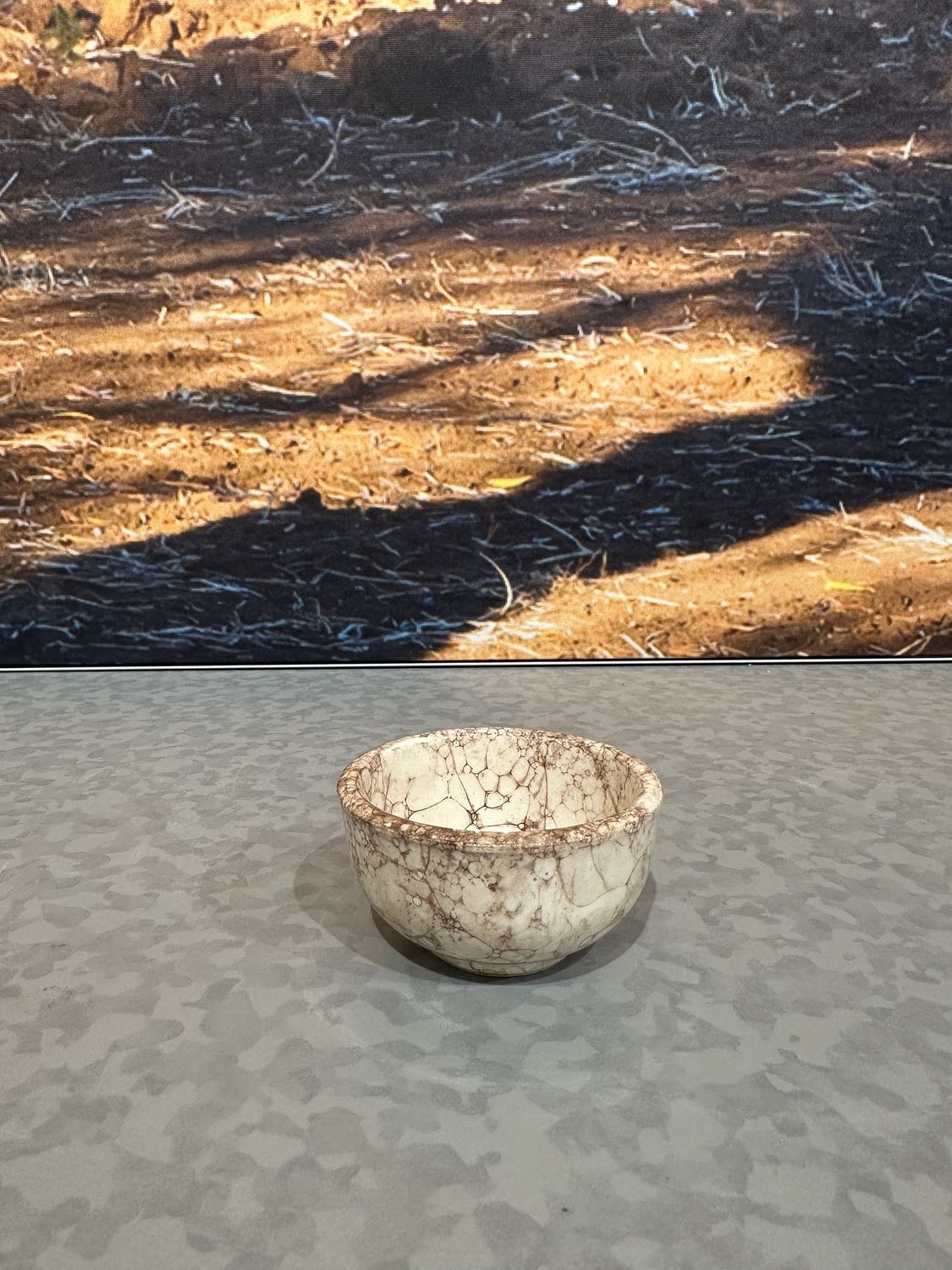 Espuma schaal 7cm terra