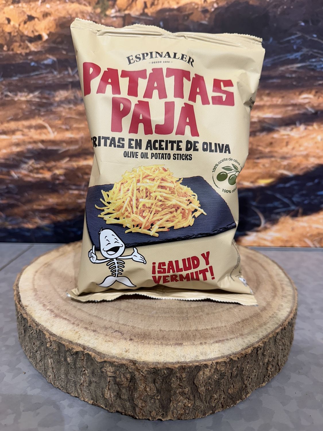 Bolsa de Patatas Paja 80g