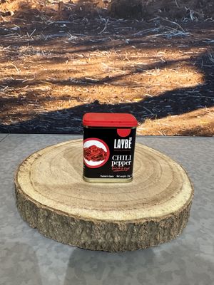 Blikje met bird's eye chili pepper 35g