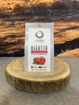 Risotto tomaat en Basilicum met Carnaroli Riso 250g