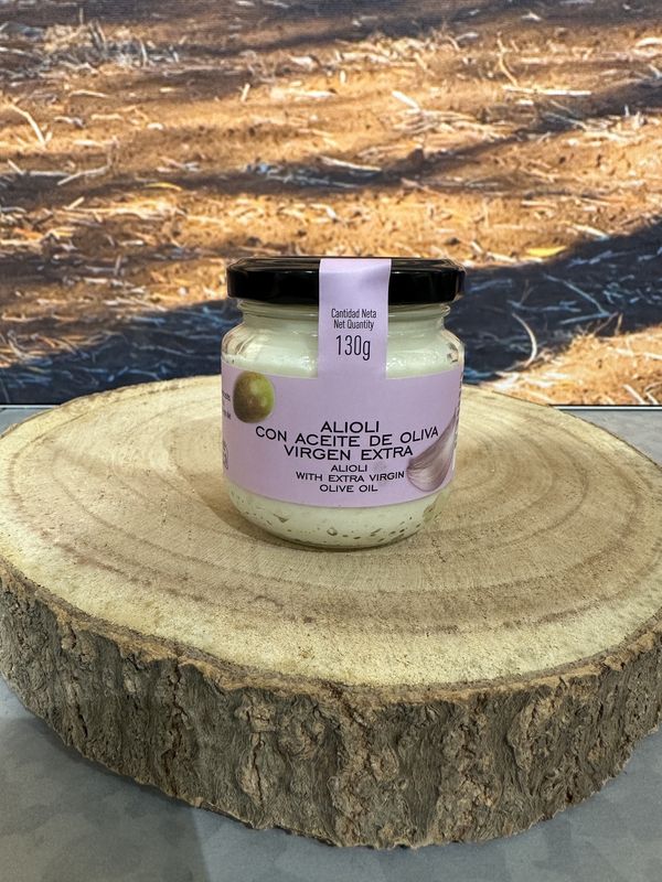 Alioli con aceite de oliva virgen extra 130g
