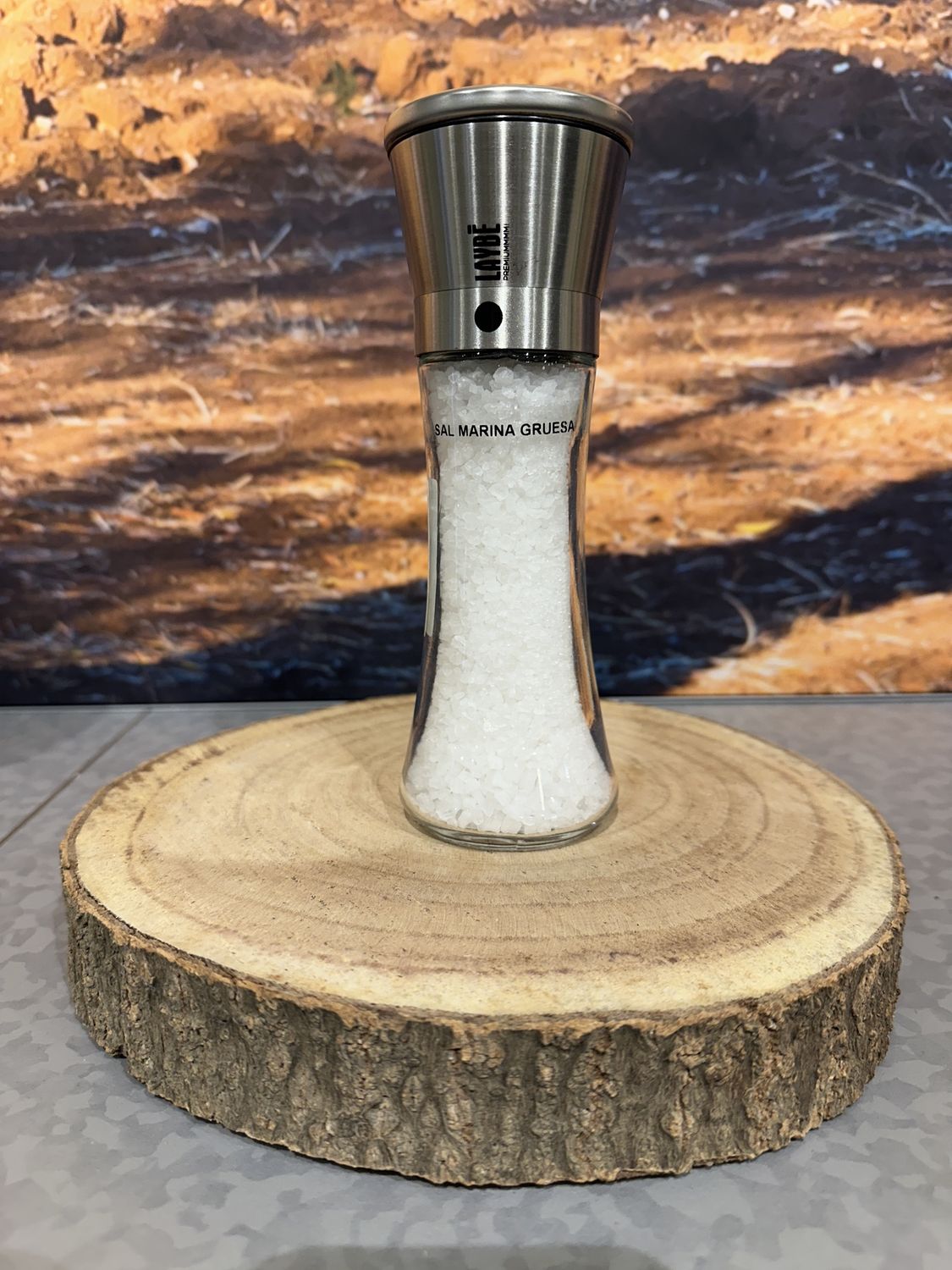Molen met natuurlijk zeezout 200g