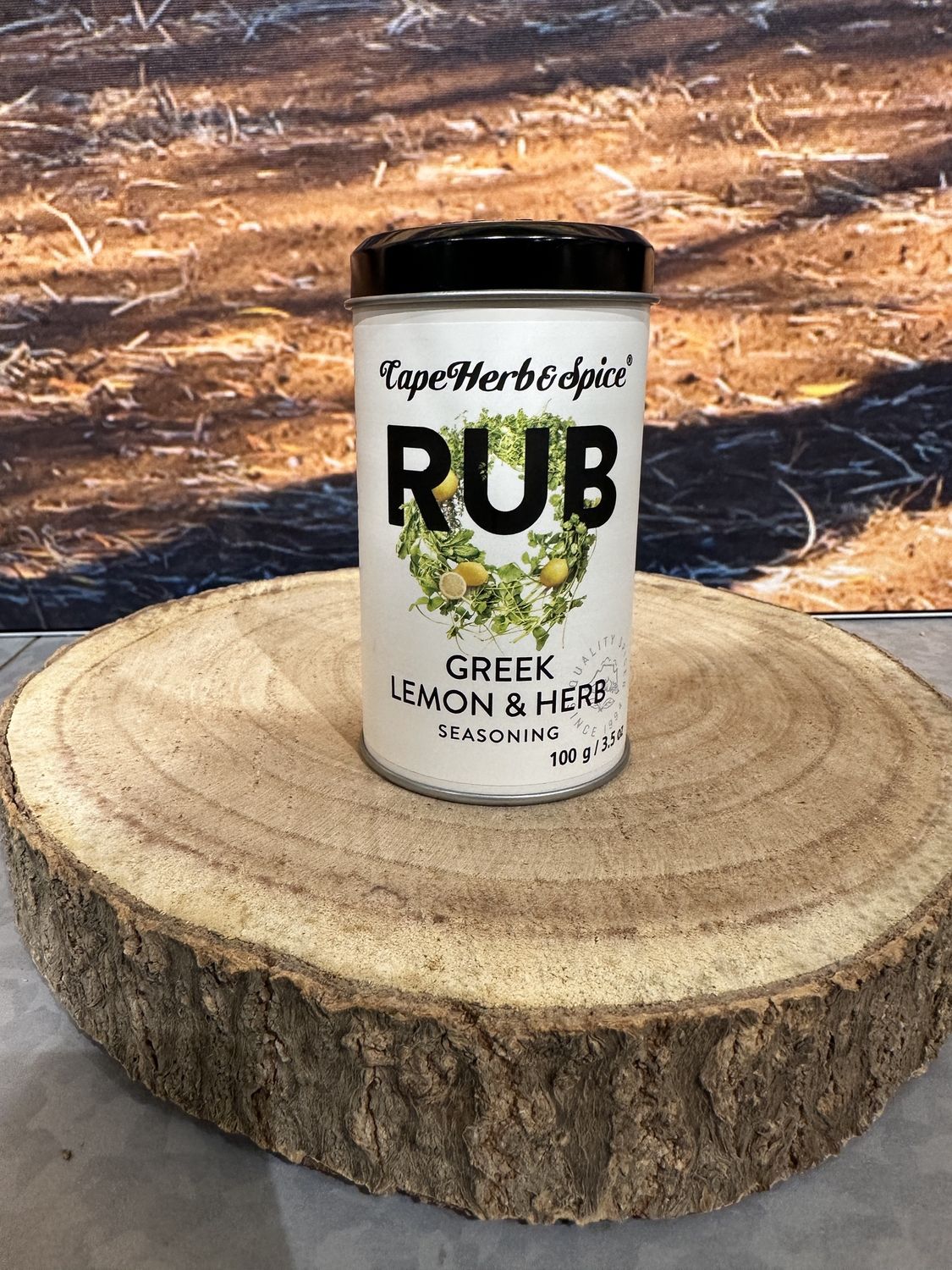 Greek Lemon &amp; Oregano Rub 100g