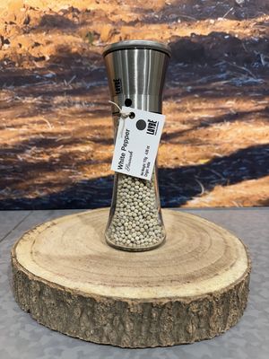 Molen met witte Sarawak peper 115g Molen met witte Sarawak peper 115g