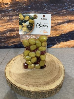 Mixed Olives  Garlic 150g