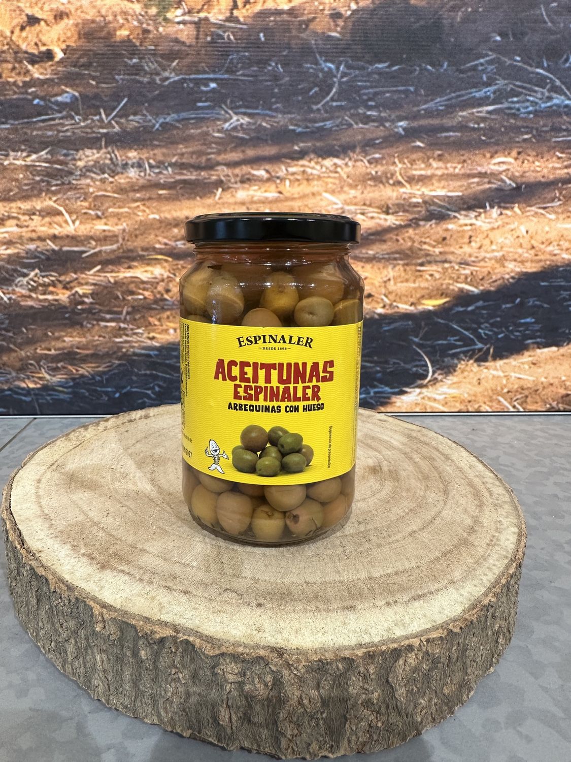 Aceitunas Arbequinas con Hueso 370g