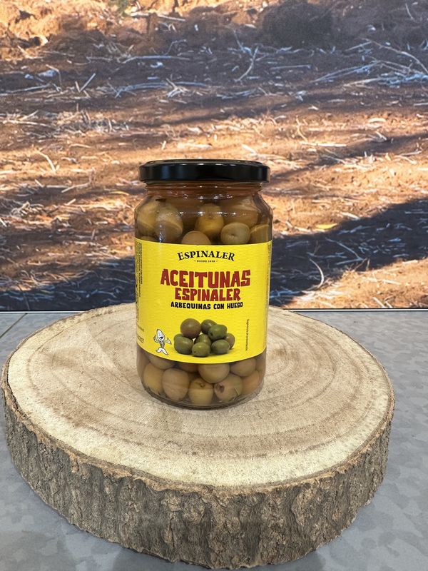 Aceitunas Arbequinas con Hueso 370g
