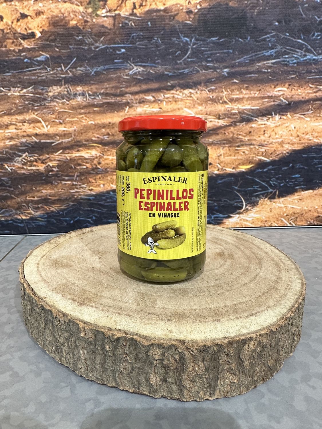 Pepinillos Espaniler en vinagre 360g