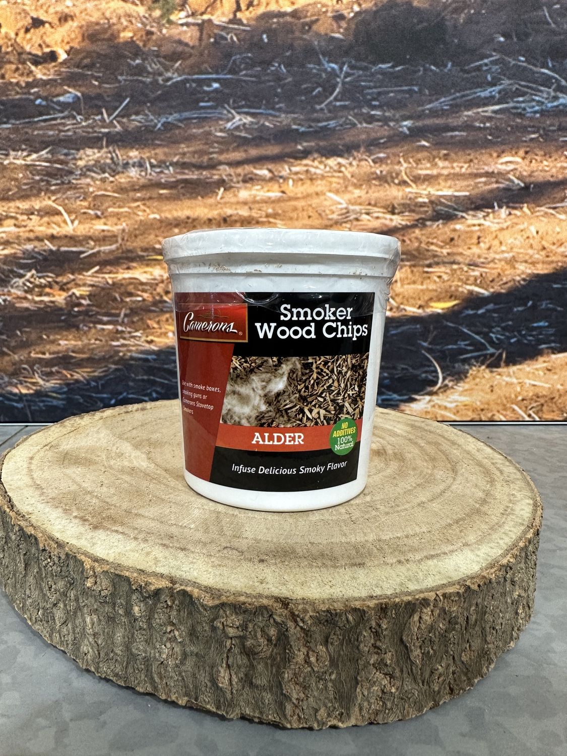 Rookmot, Smaak: alder(elzenhout)
