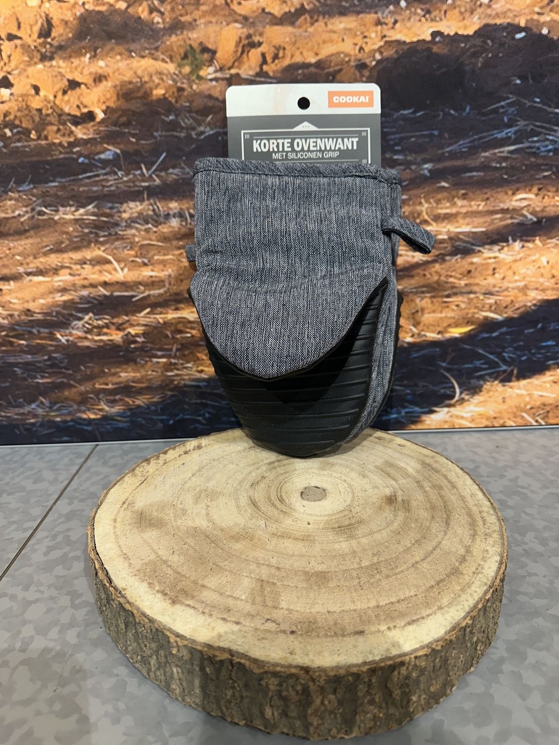 Korte ovenwant, Colour: zwart
