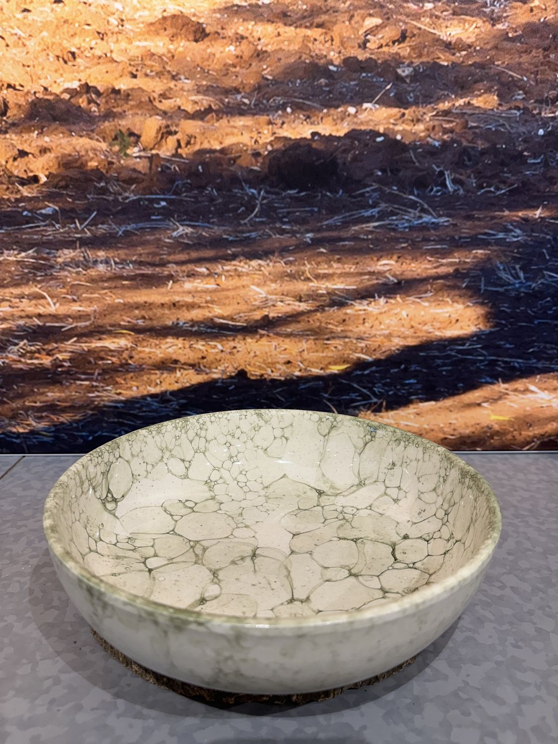 Espuma schaal 23cm groen Espuma schaal 23cm groen