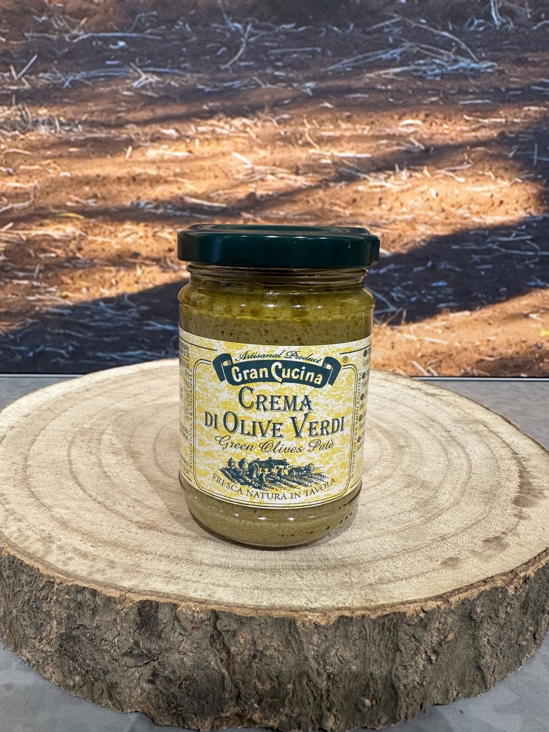 Crema di Olive Verdi 130g