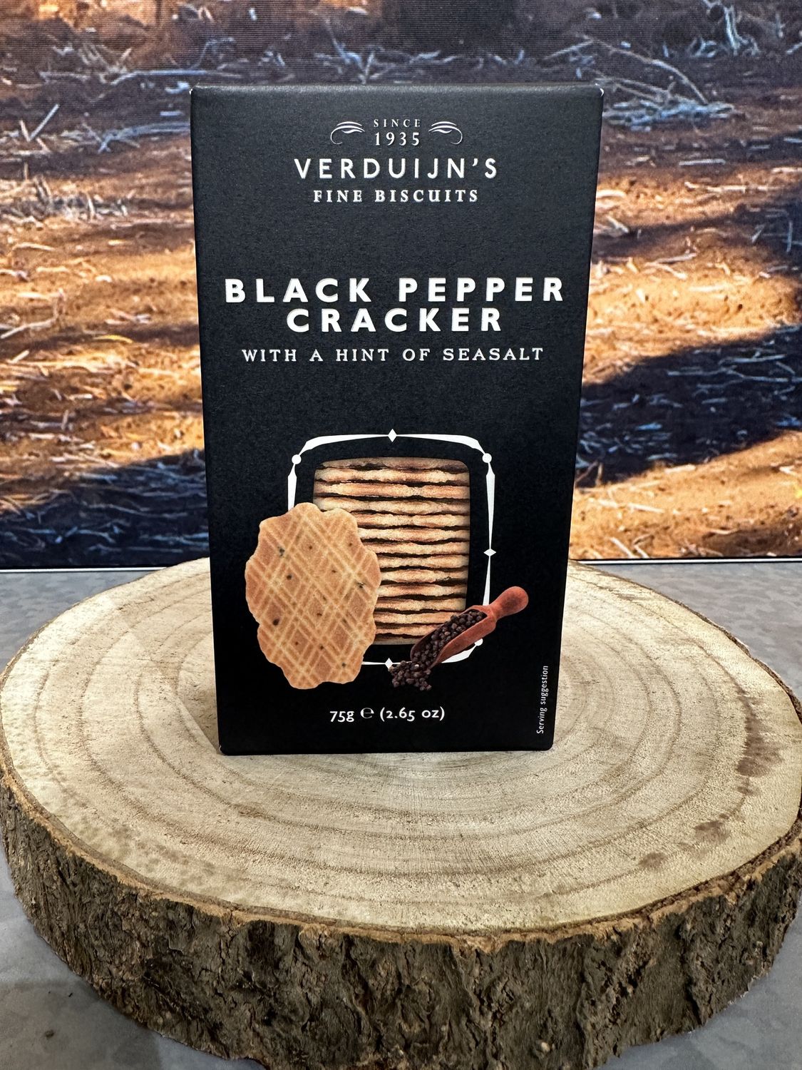 Black Pepper Cracker 75g