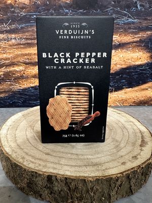 Black Pepper Cracker 75g