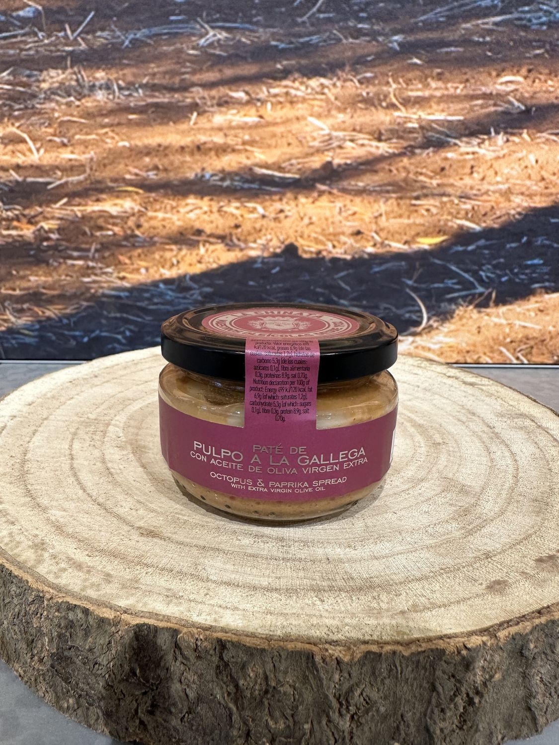 Paté van Octopus en Paprika 120g