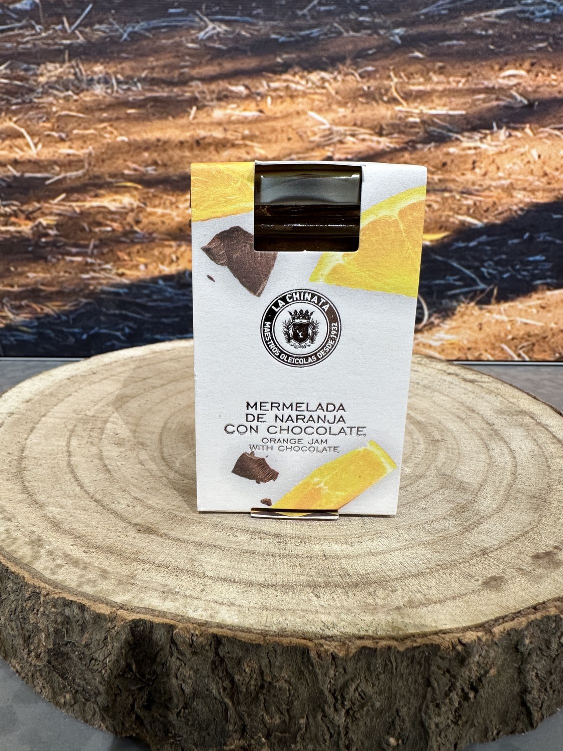 Jam met Sinaasappel en Chocolade 210g
