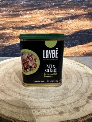 Blikje Salade kruidenmix zonder zout 80g
