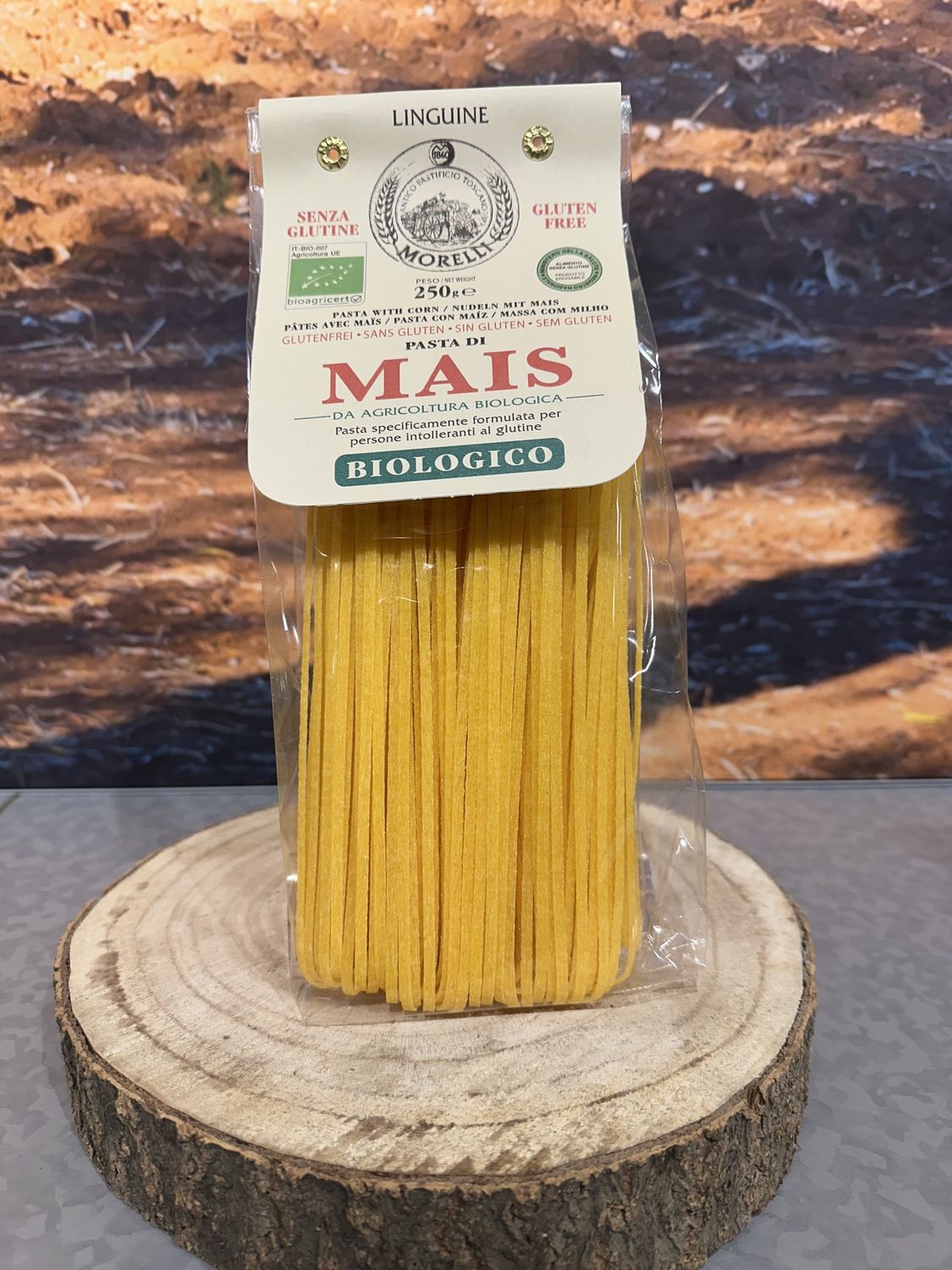 Linguine 100% di mais senza glutine BIO 250gram