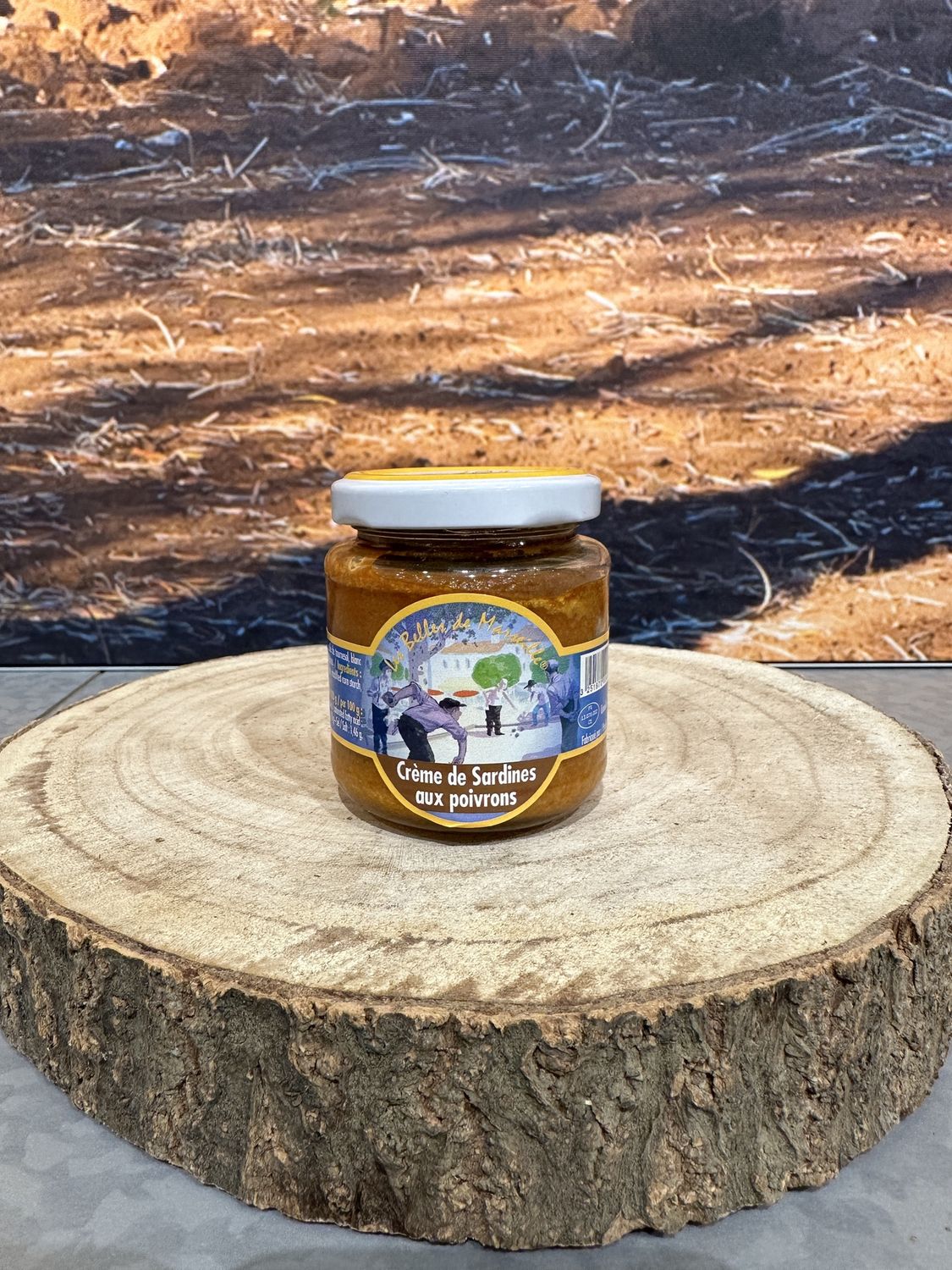Crème de Sardines aux poivrons 110g