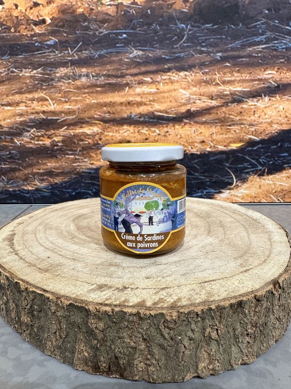 Crème de Sardines aux poivrons 110g