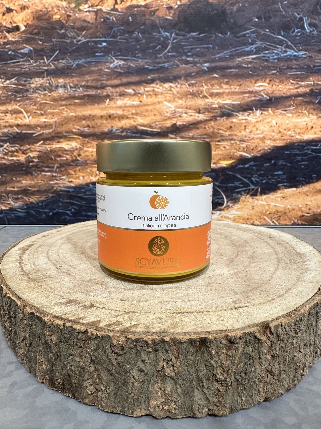 Crema all'Arancia 200g (sinaasappel)