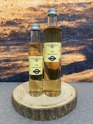 Witte balsamico azijn + fles 500ml