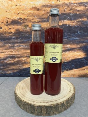 Rode wijngaardperzik azijn + fles 250ml