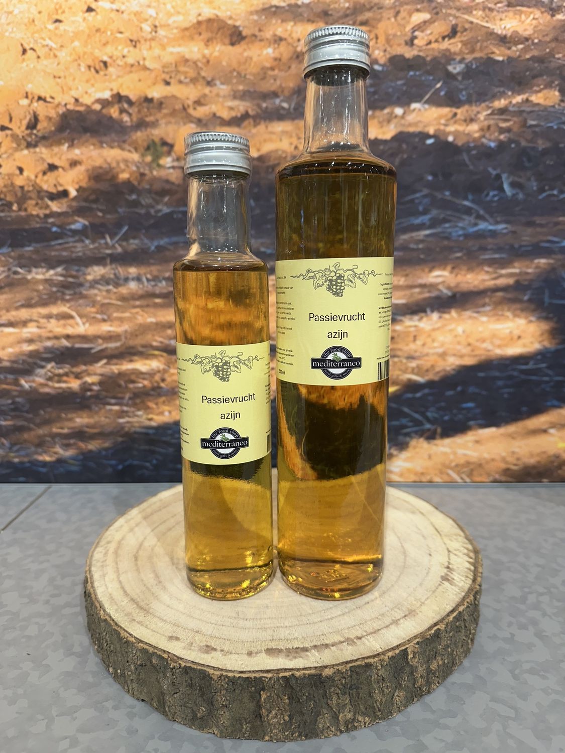 Passievrucht azijn + fles 250ml