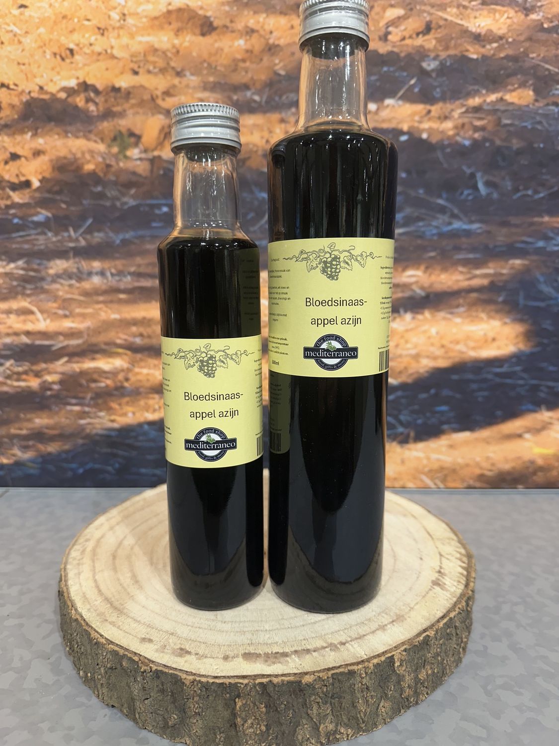 Bloedsinaasappel azijn + fles 250ml