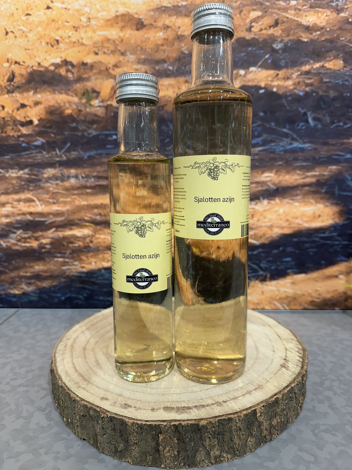 Sjalotten azijn + fles 500ml
