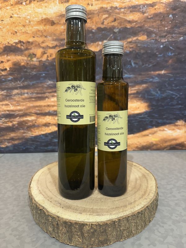 Geroosterde hazelnootolie + fles 250ml