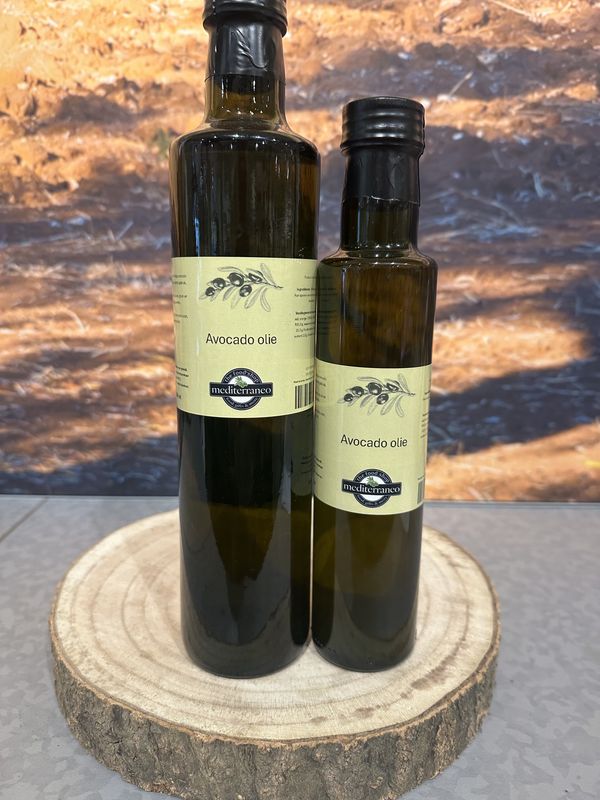 Avocado olie + fles 250ml