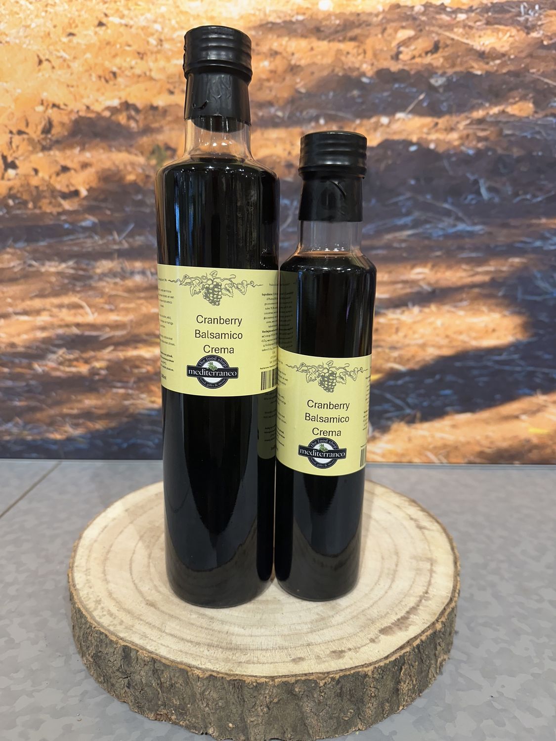 Cranberry balsamico azijn + fles 500ml