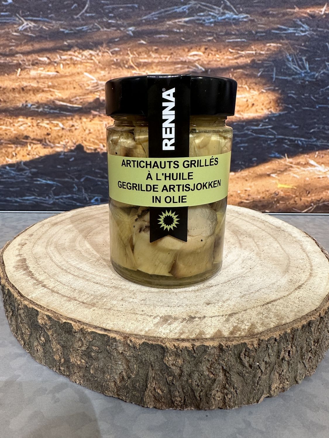 Gegrilde artisjokken in olie 300g