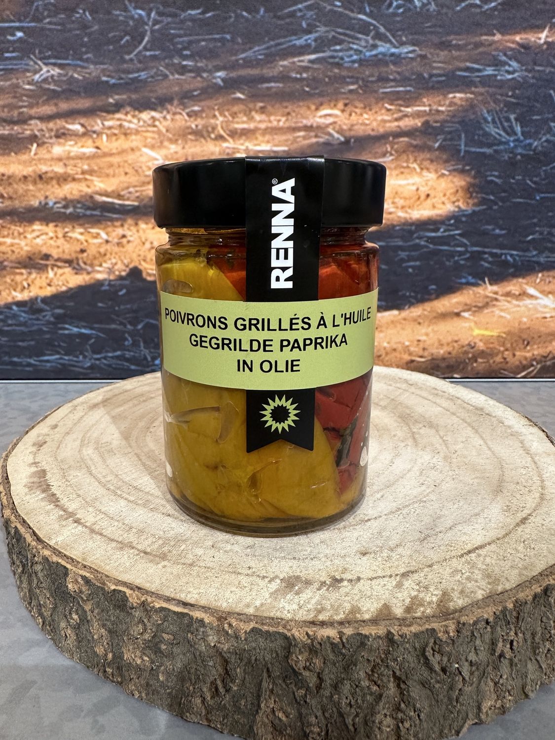Gegrilde paprika in olie 300g